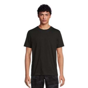 George Mens Moisture Wicking Crew Neck Short Sleeve Tee Black Large 42-44 NWT